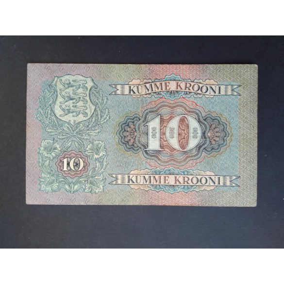 Estonia 10 Krooni 1937 F