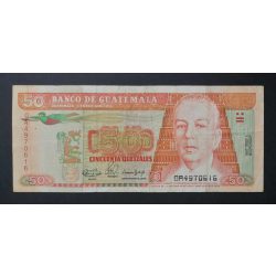 Guatemala 50 Quetzales 1990 F