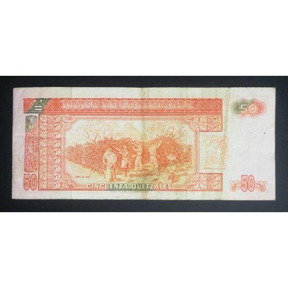 Guatemala 50 Quetzales 1990 F