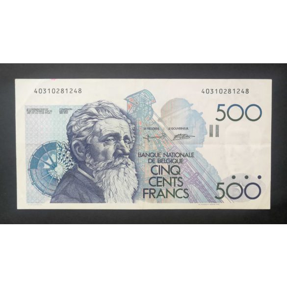 Belgium 500 Francs 1992 VF