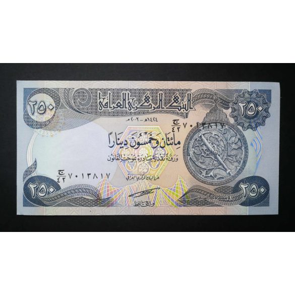 Irak 250 Dinars 2003 Unc