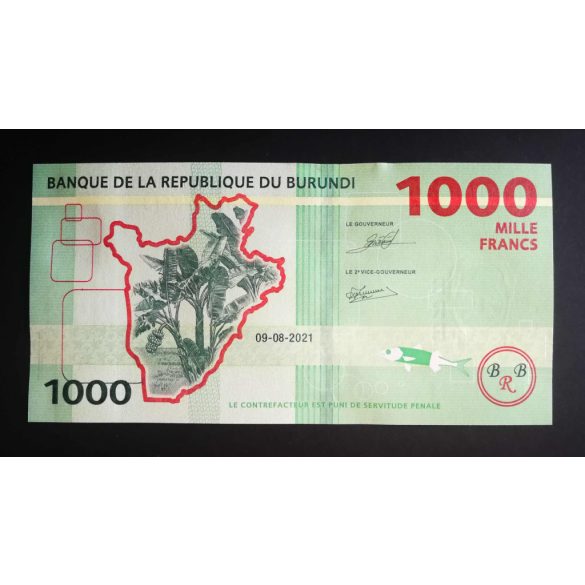 Burundi 1000 Francs 2021 Unc