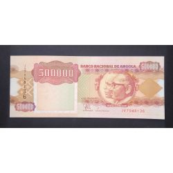 Angola 500000 Kwanzas 1991 UNC