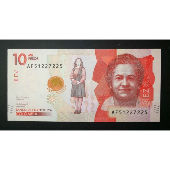Kolumbia 10000 Pesos 2018 UNC-