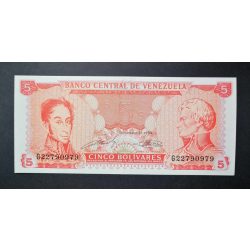 Venezuela 5 Bolivares 1989 UNC
