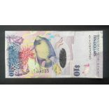 Bermuda Islands 10 Dollars 2009 F