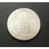 Hungary 6 Krajcár 1849 silver 2.1 g