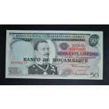 Mozambik 50 Escudos 1970 aUnc+