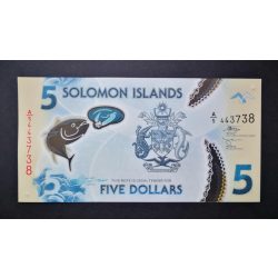 Salamon-szigetek 5 Dollars 2019/23 UNC