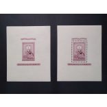 1951 Lila blokkpár **