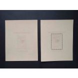 1951 Lila blokkpár **