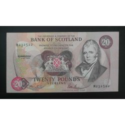 Skócia 20 Pounds Sterling 1991 VF-