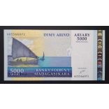 Madagaszkár 5000 Ariary/25000 Francs 2007 UNC 