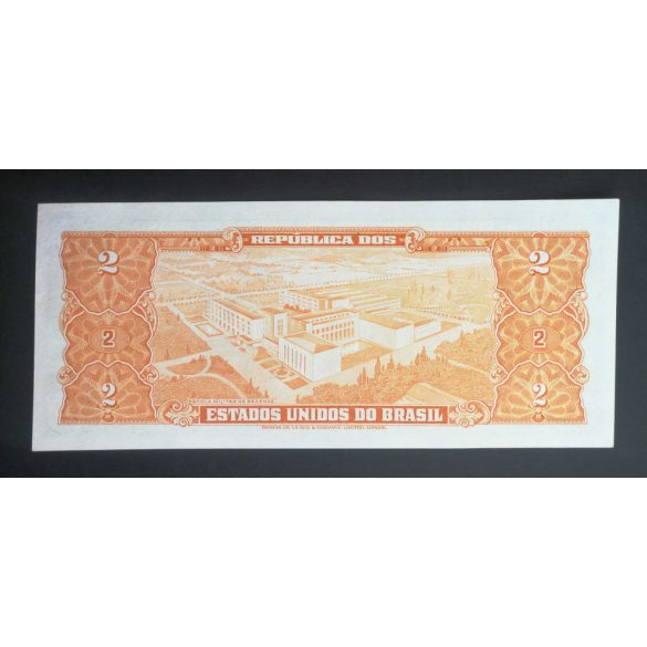 Brazil 2 Cruzeiros 1955 UNC