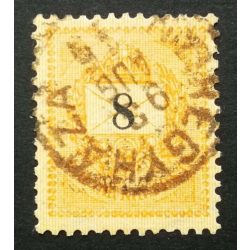   Hungary 1889 Letter, black cipher 8 kr. perf. 12:11 1/2 NYIREGYHÁZA  used