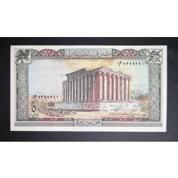 Lebanon 50 Livres 1988 Unc 
