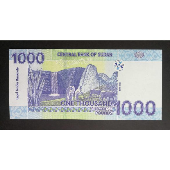Sudan 1000 Pounds 2022 UNC
