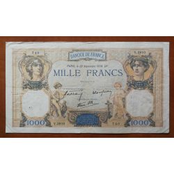 Franciaország 1000 Francs 1938 F