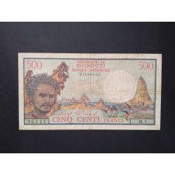 Dzsibuti 500 Francs 1979 F