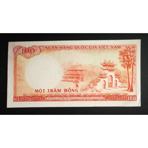 South Vietnam 100 Dong 1966 XF+