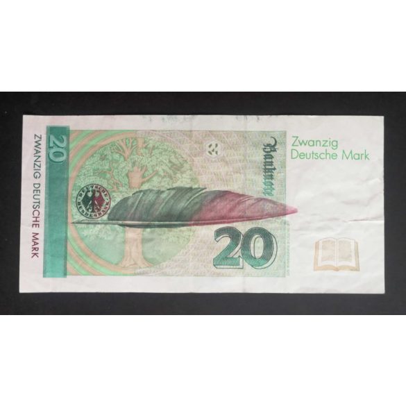 Germany 20 Mark 1991 F