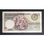 Belgian Congo 100 Francs 1957 F