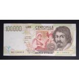 Italy 100000 Lire 1994 Unc-