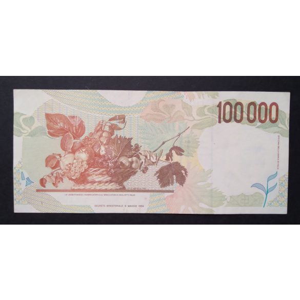 Italy 100000 Lire 1994 Unc-