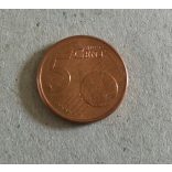 Malta 5 Euro Cent 2008 aUNC+