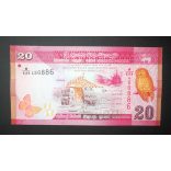 Sri Lanka 20 Rupees 2021 Unc