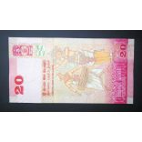 Sri Lanka 20 Rupees 2021 Unc
