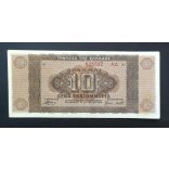 Greece 10 million Drachma 1944 VF+