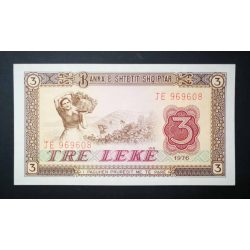 Albania 3 Leke 1976 Unc