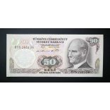 Turkey 50 Lira 1976-84 Unc