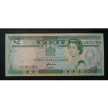 Fiji 2 Dollars 1995 UNC