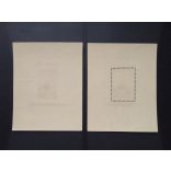 1951 Lila blokkpár ** 