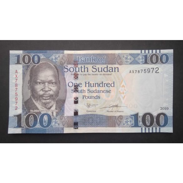 South Sudan 100 Pounds 2019 UNC