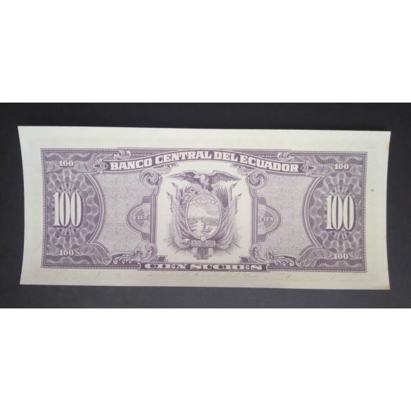 Ecuador 100 Sucres 1994 Unc 