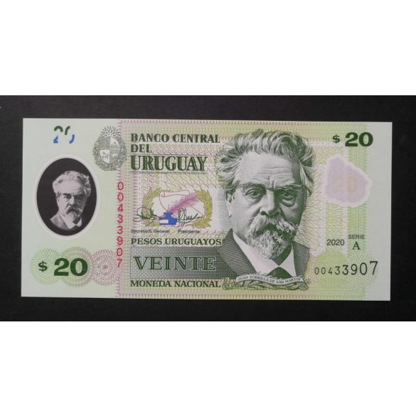 Uruguay 20 Pesos 2020 Unc