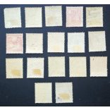 Hungary 1900 TURUL and King Franz Joseph 17 pcs. perf. 12 : 11 3/4 * MH