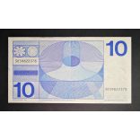 Netherlands 10 Gulden 1968 VF
