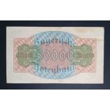 Germany 50000 Mark 1923 VF Munich
