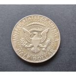USA 1/2 Dollar 1965 silver