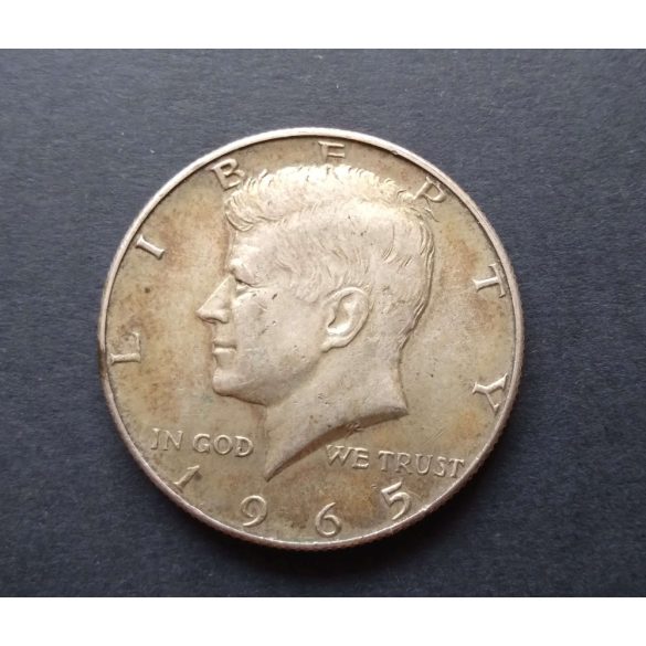 USA 1/2 Dollar 1965 silver