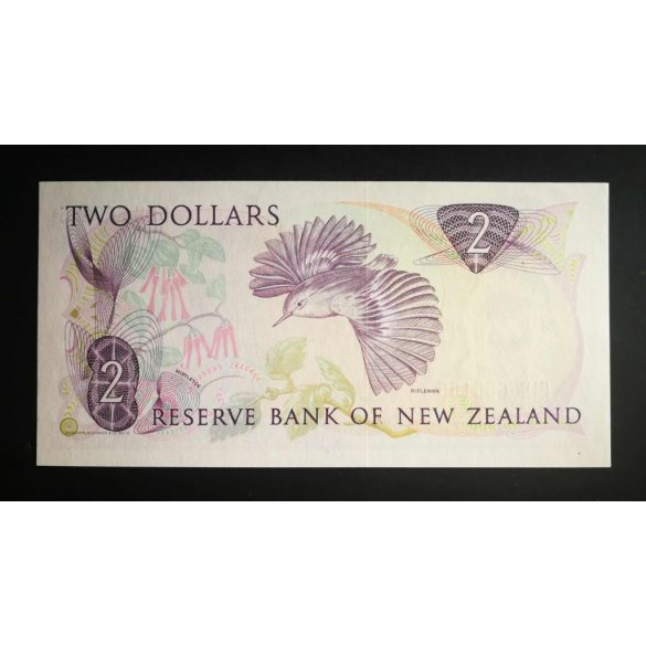 New Zealand 2 Dollars 1985 UNC-