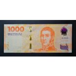 Argentina 1000 Pesos 2023 Unc
