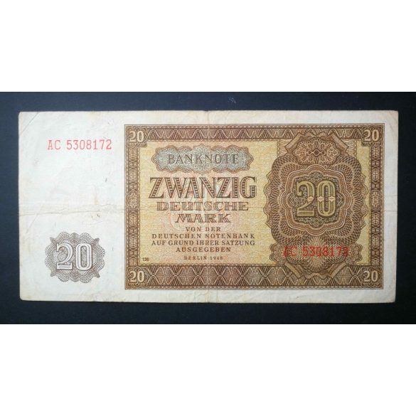 Germany 20 Mark 1948 F