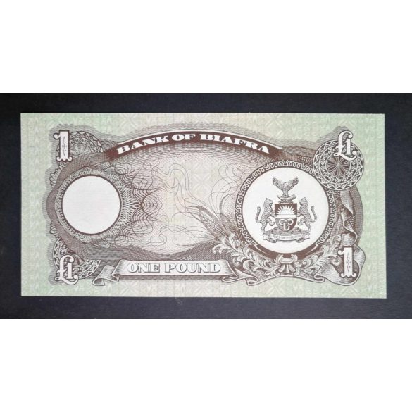 Biafra 1 Pound 1968 UNC