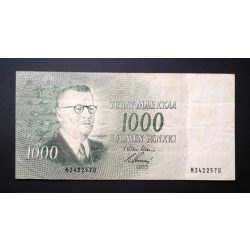 Finland 1000 Markkaa 1955 F