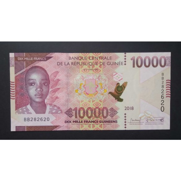 Guinea 10000 Francs 2018 UNC